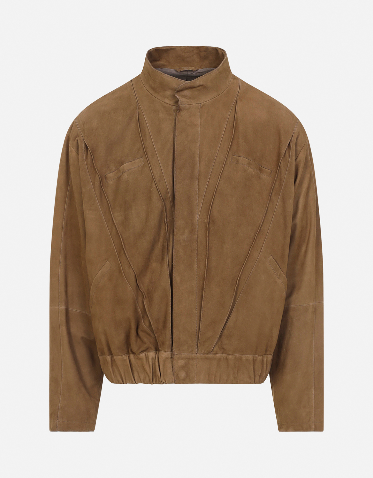 【美品】Giorgio Armani ラムレザー ジップ ブルゾン ジャケット Giorgio Armani メンズラムレザーブルゾンジャケット (すべての新品