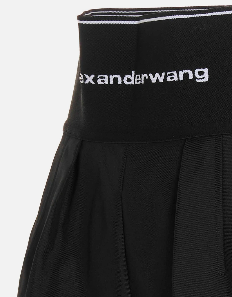 Alexander Wang Safari Embroidered Logo Shorts (All New In) IFCHIC.COM