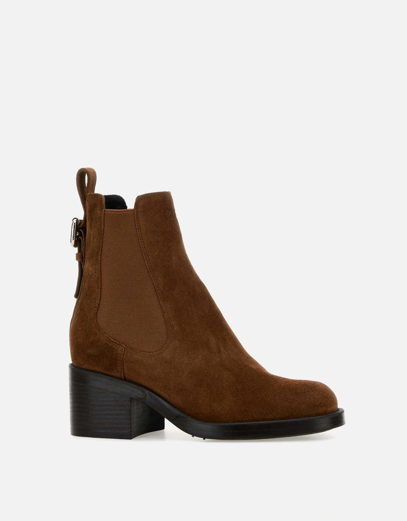 Chloé キャラメルスエード Dakota アンクルブーツ () IFCHIC.COM