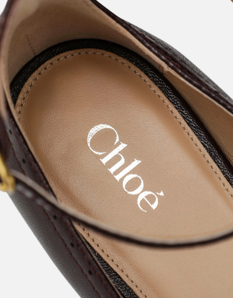 Chloe gabes フラットシューズ　35 Chloé ミスティレザーバレエフラットシューズ (すべての新品) IFCHIC.COM