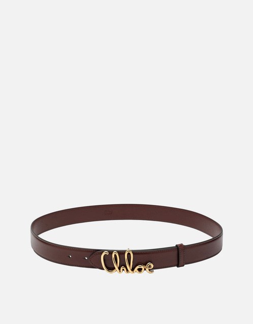 Chloé バッファローレザー アイコニックベルト (ベルト) IFCHIC.COM
