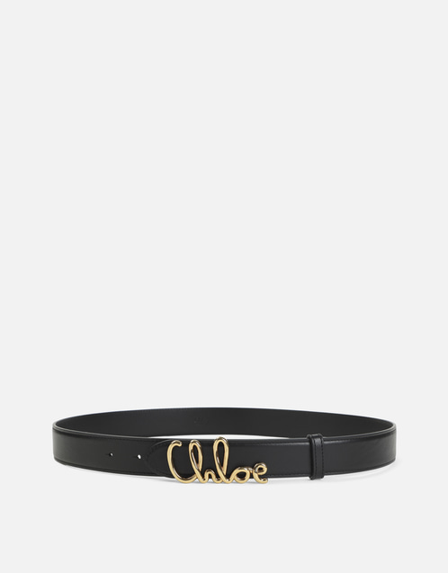 Chloé カーフレザー ベルト (すべての新品) IFCHIC.COM