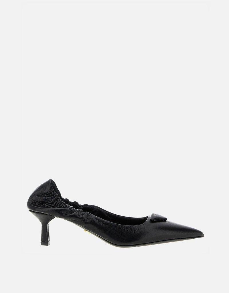 Prada カーフスキンレザーポインテッドパンプス () IFCHIC.COM