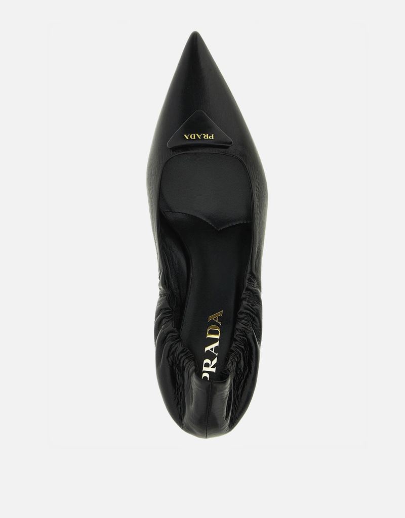 Prada カーフスキンレザーポインテッドパンプス () IFCHIC.COM
