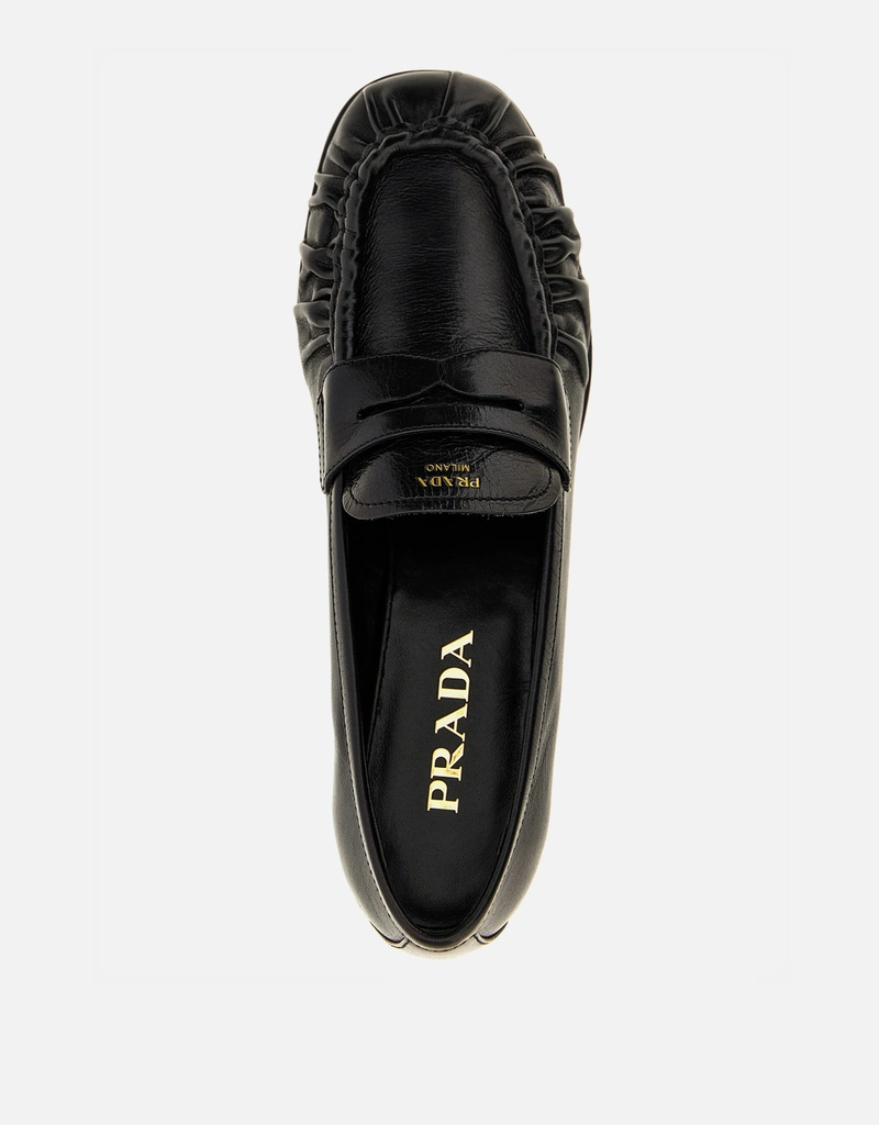 Prada レザー水牛革ローファー () IFCHIC.COM