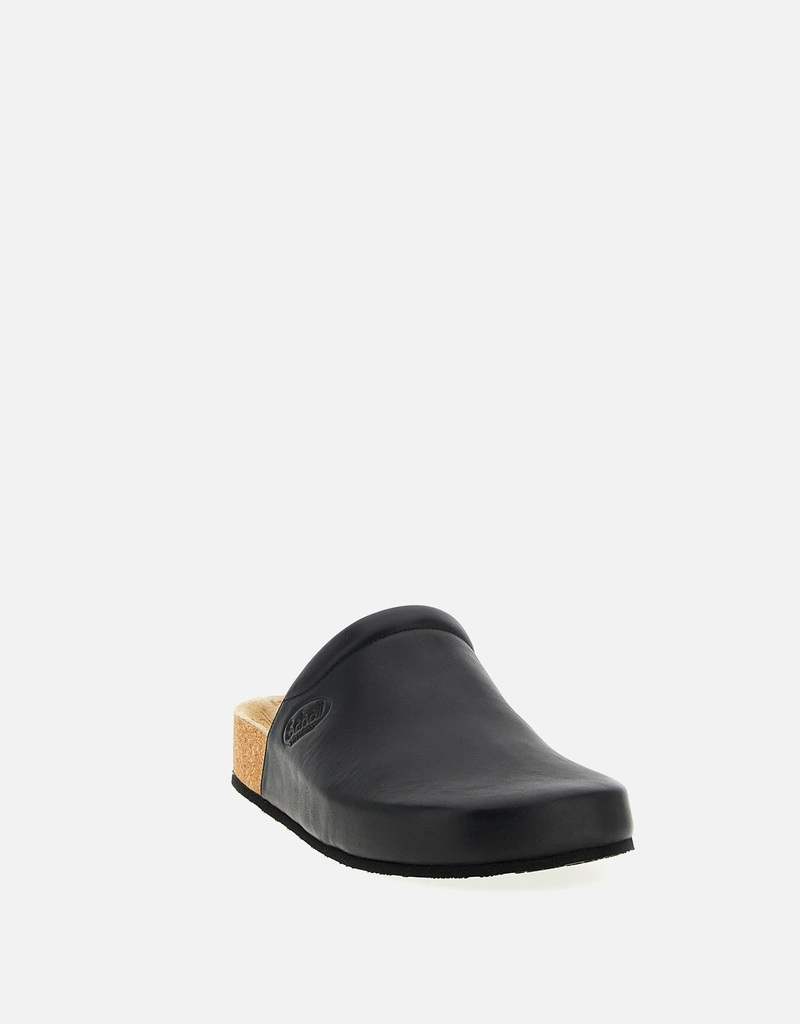 Balenciaga Men's Balenciaga Calfskin Flat Mule () IFCHIC.COM