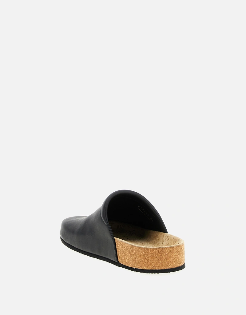 Balenciaga メンズBalenciagaカーフスキンフラットミュール () IFCHIC.COM