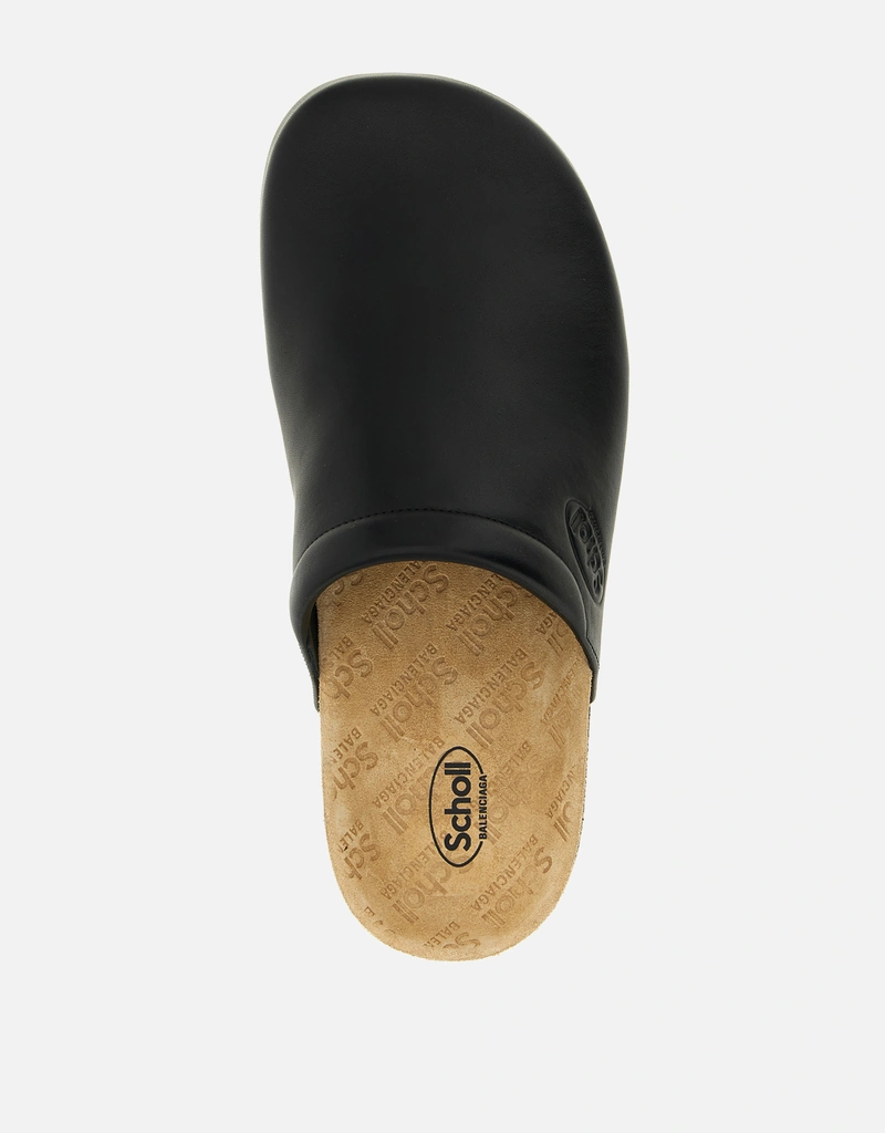 Balenciaga Men's Balenciaga Calfskin Flat Mule () IFCHIC.COM