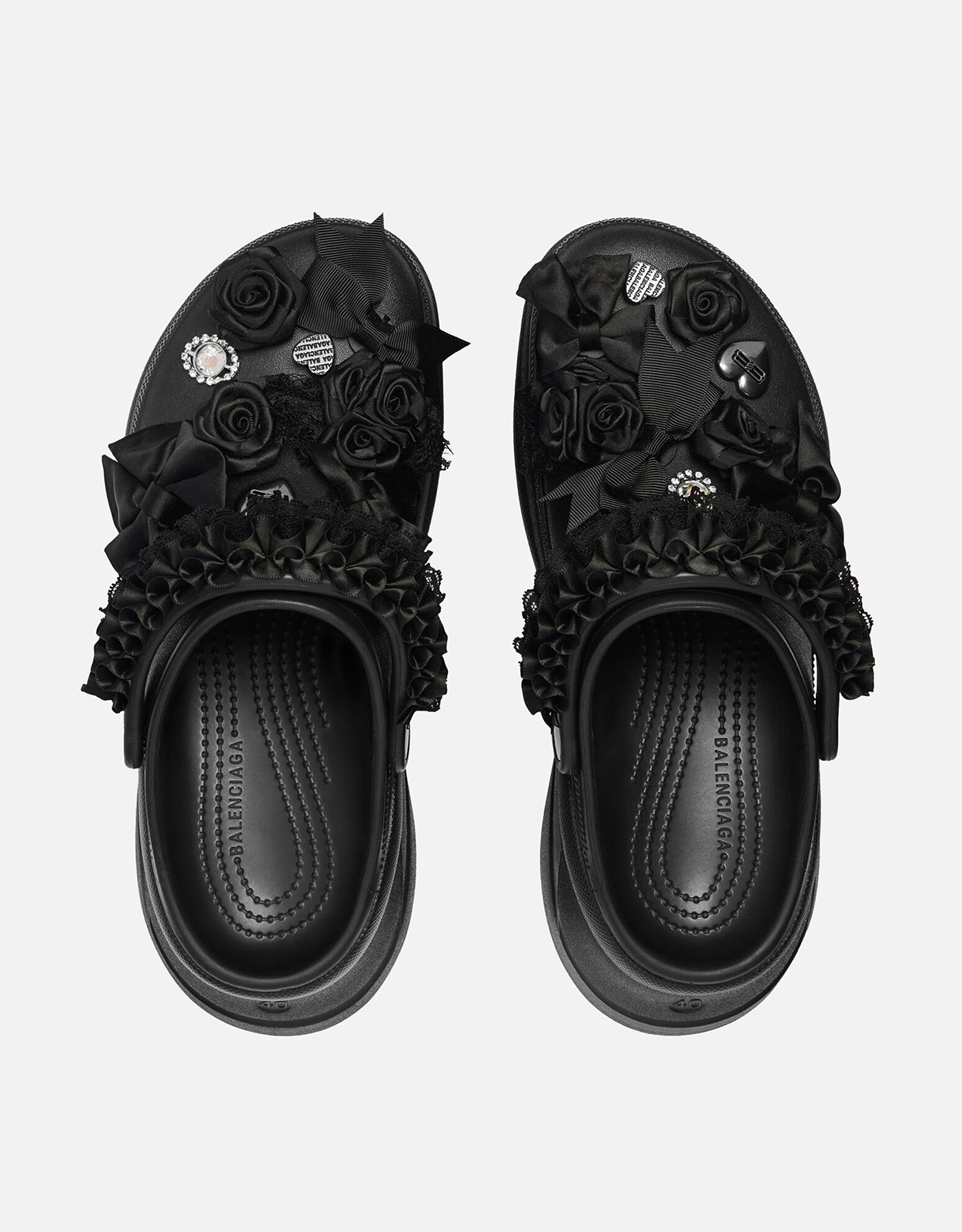 Balenciaga Crocs™ ミュール Jibbitz™ (すべての新品) IFCHIC.COM