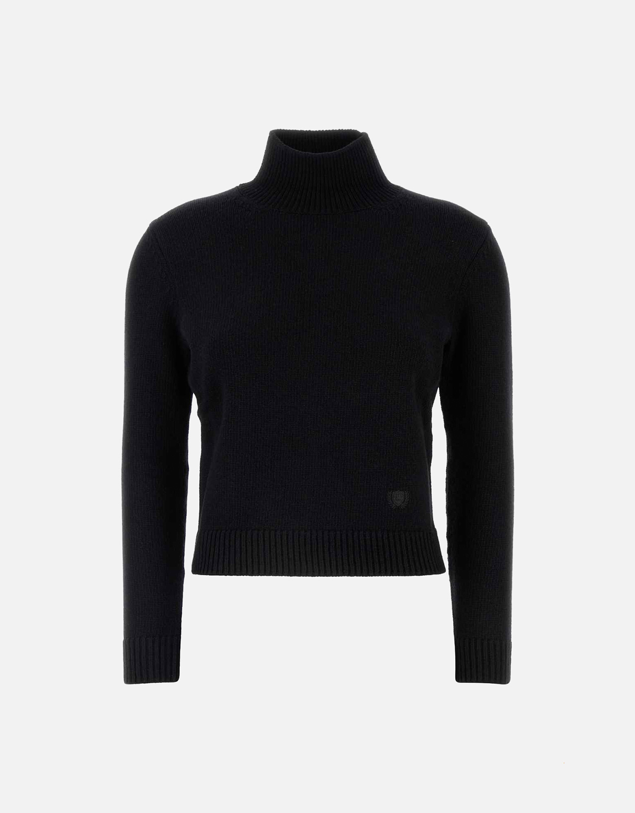 Balenciaga ブラックウールブレンドカシミヤセーター () IFCHIC.COM