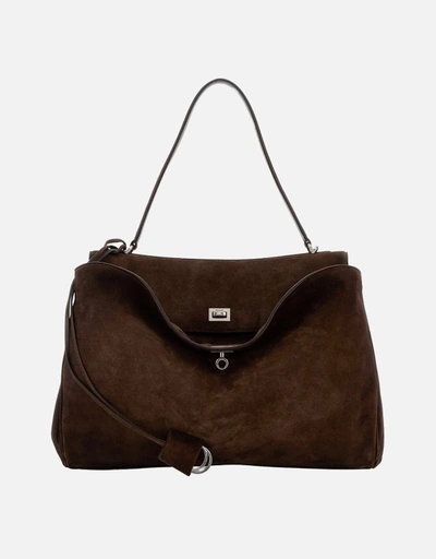 バレンシアガ　ビジネスバッグ　レザー　ダイヤルロック式　ブラウン Balenciaga バッグ 新作・セール | IFCHIC ジャパン公式サイト