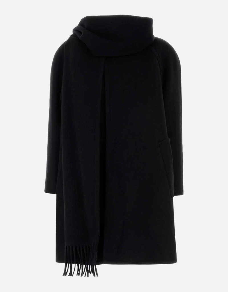 Balenciaga ブラックカシミヤコート (すべての新品) IFCHIC.COM
