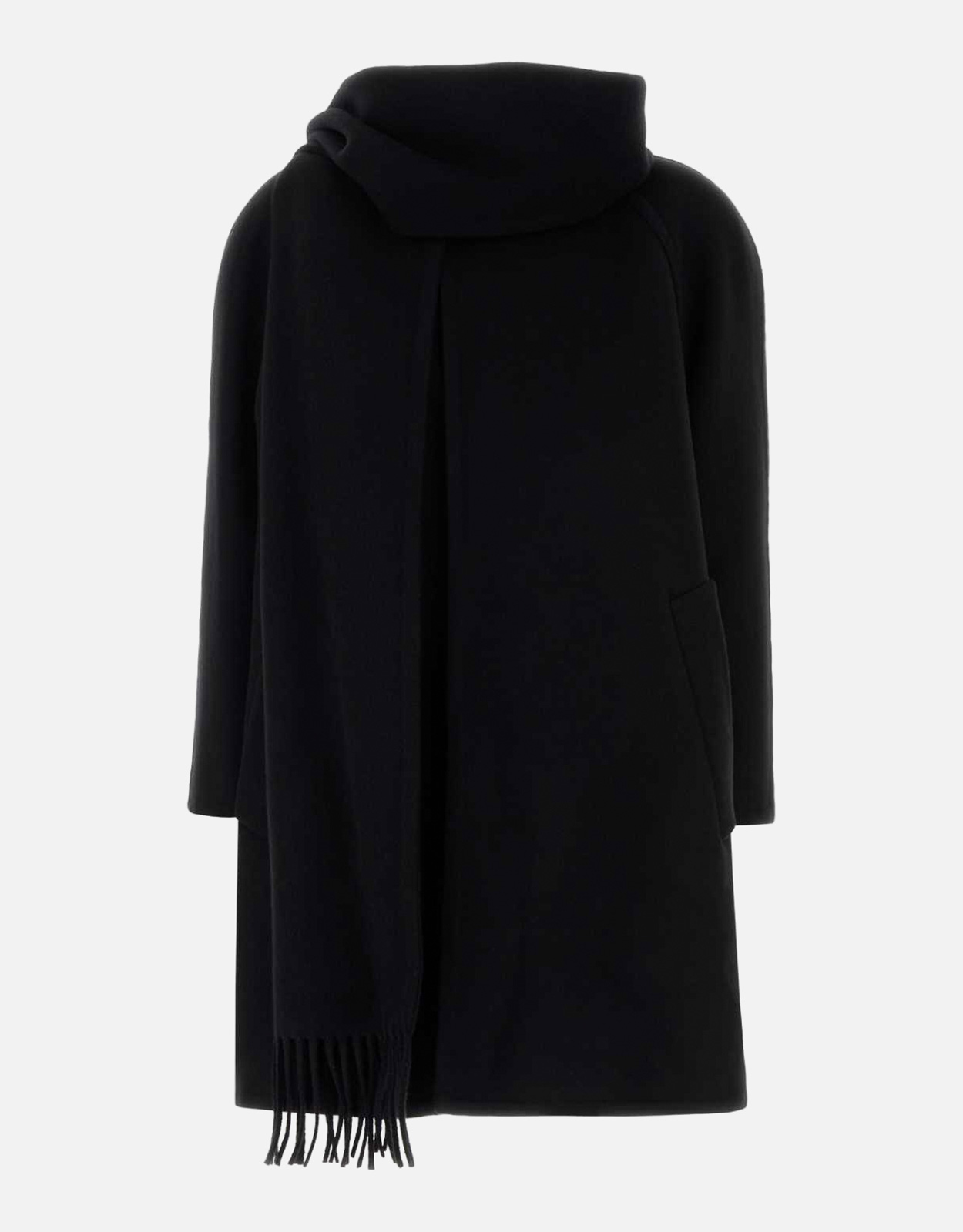 Balenciaga ブラックカシミヤコート (すべての新品) IFCHIC.COM