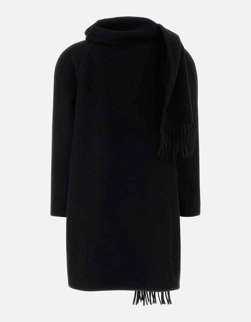 Balenciaga ブラックカシミヤコート (すべての新品) IFCHIC.COM