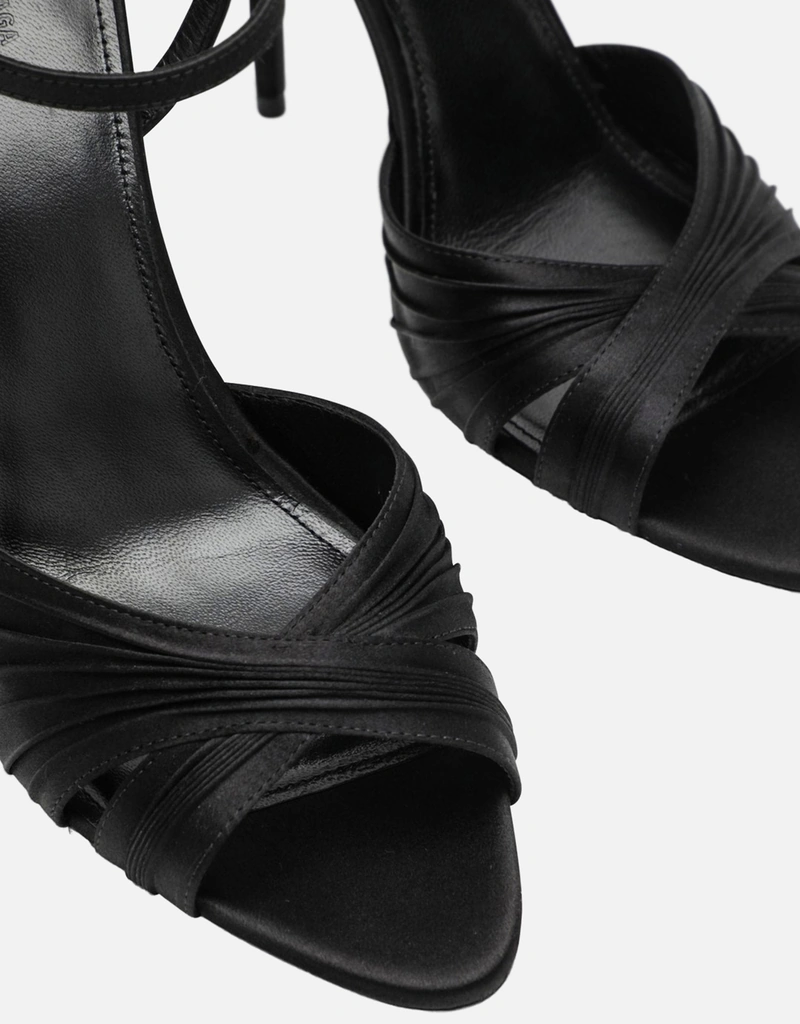 Balenciaga Dynastie サテン サンダル (すべての新品) IFCHIC.COM