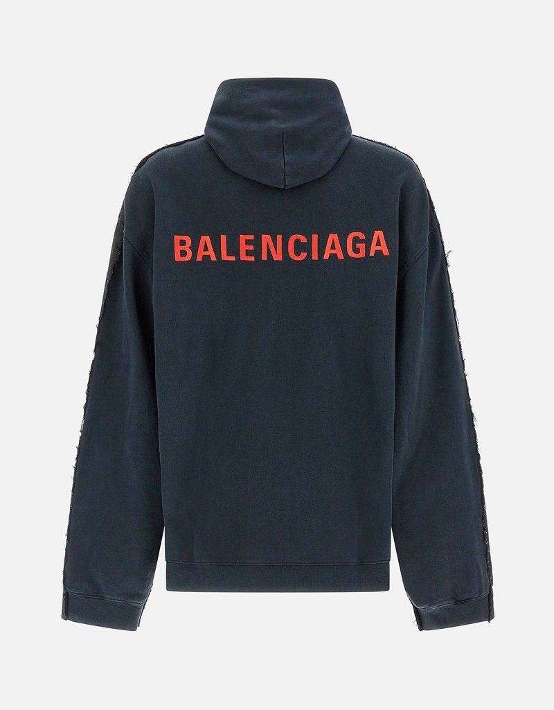 Balenciaga メンズハイブリッドコットンオーバーサイズジャケット