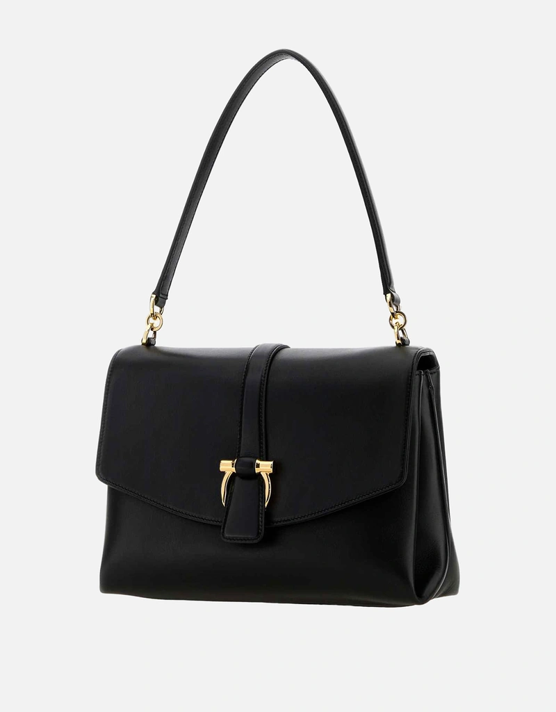Salvatore Ferragamo スモールフロントフラップカーフスキンショルダー