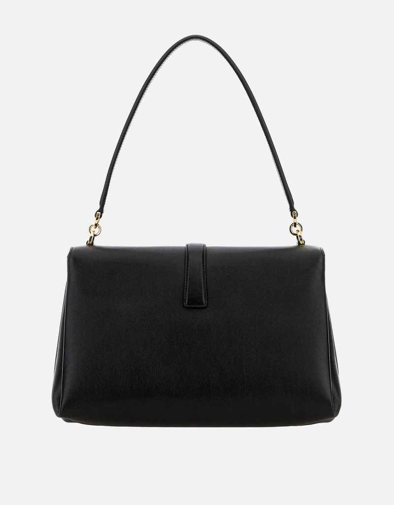 Salvatore Ferragamo Small Front Flap Calfskin Shoulder Bag