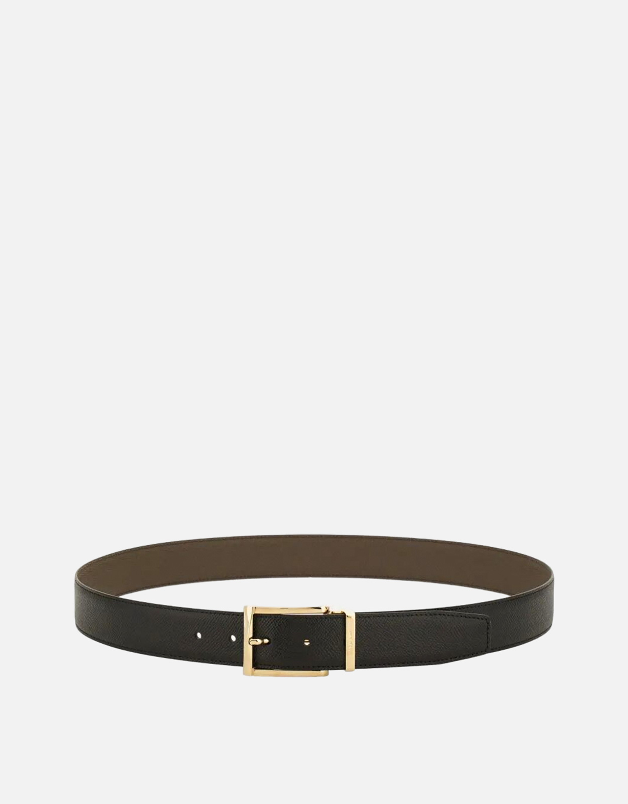 Salvatore Ferragamo メンズ リバーシブル調整可能レザーベルト