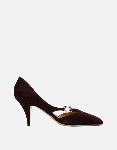 Salvatore Ferragamo ガンチーニディテール付きパンプス (すべての新品