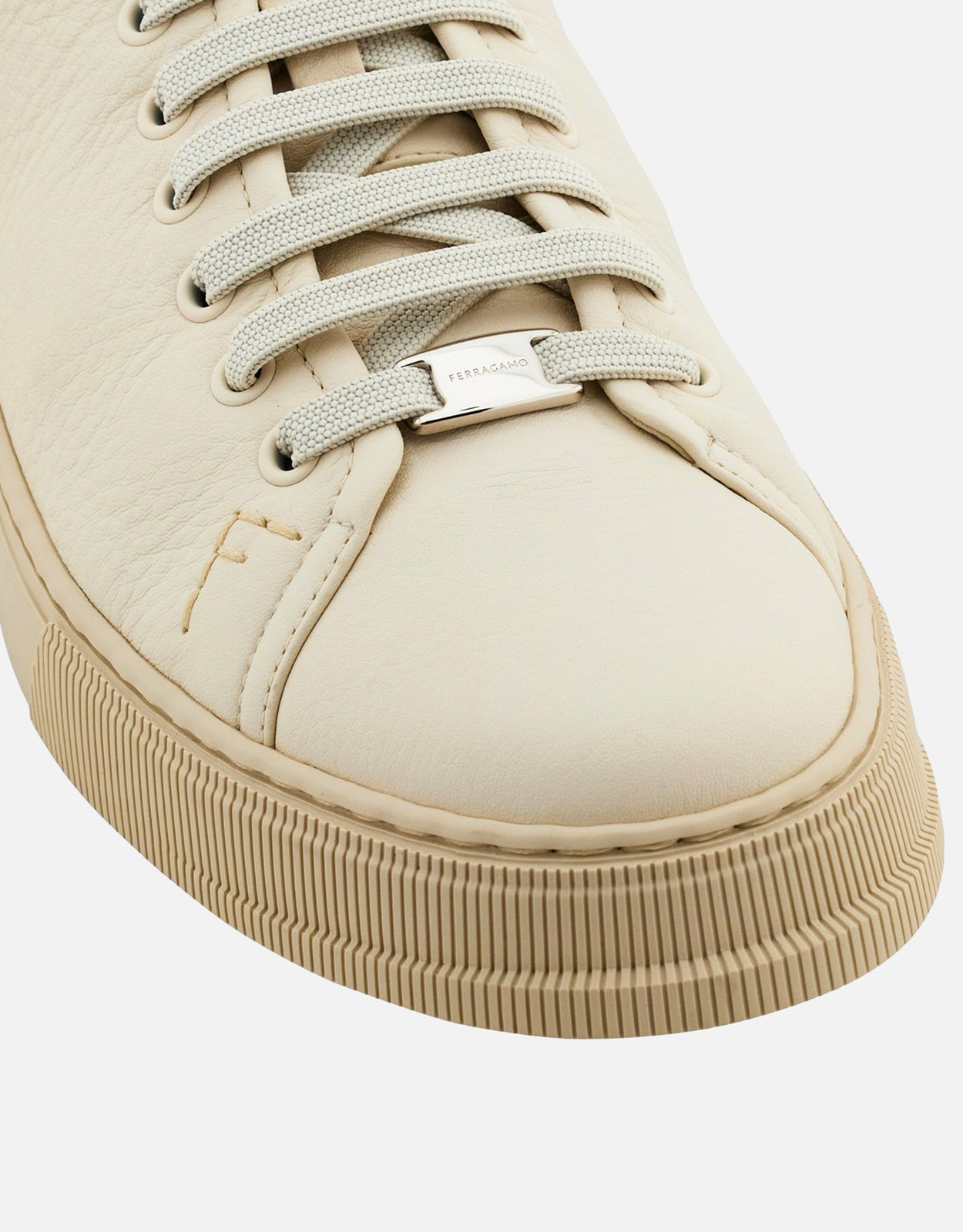 Salvatore Ferragamo メンズ エラスティックレース カーフレザー