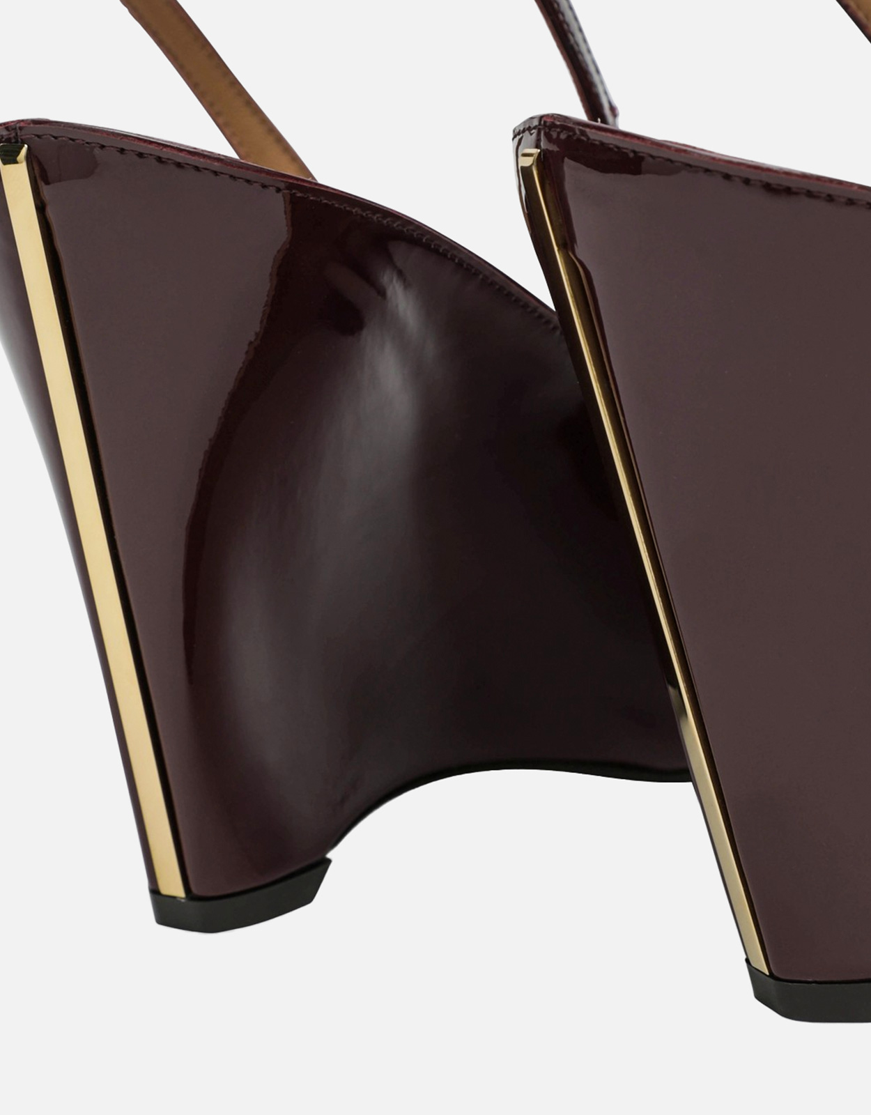 Salvatore Ferragamo レザーオープントゥウェッジサンダル (すべての