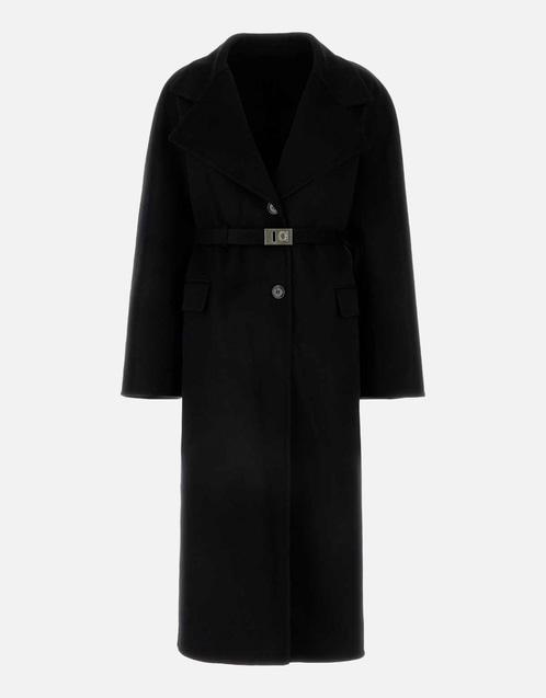 Salvatore Ferragamo バージンウールカシミヤシングルブレストコート