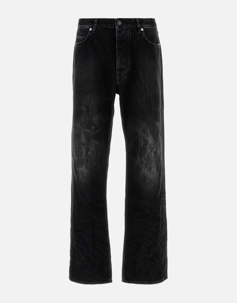 Balenciaga メンズコットンダメージフィットパンツ (すべての新品 Balenciaga メンズコットンダメージフィットパンツ (すべての新品