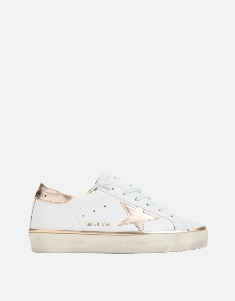 Golden Goose Hi Star レザー スニーカー (すべての新品,シューズ