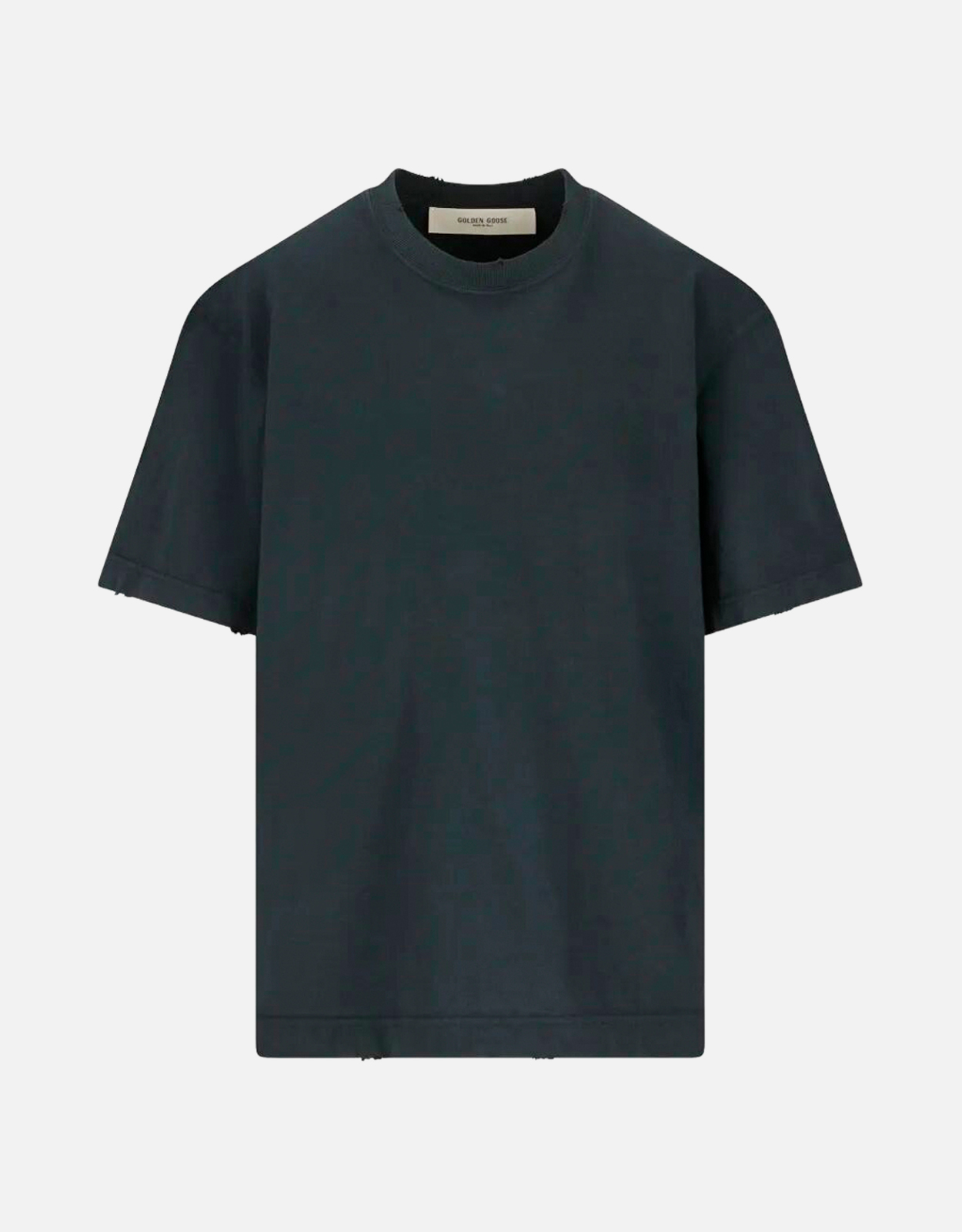 Golden Goose メンズ Jersey Capsule コットン 洗い加工 ブラック