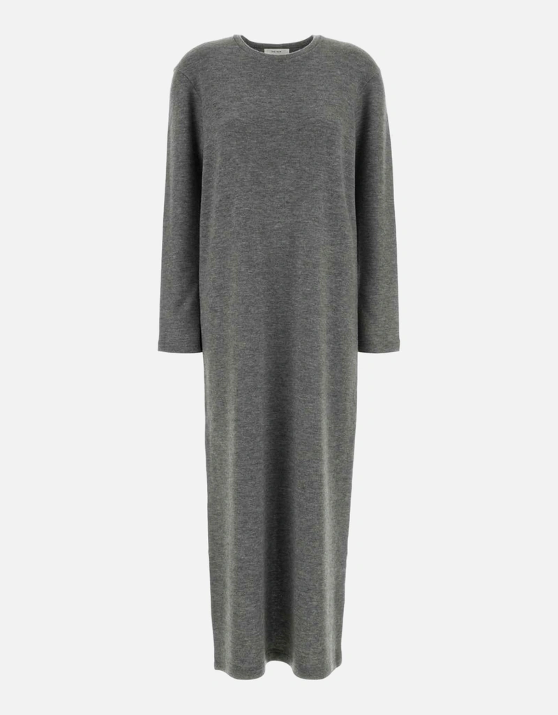 The Row グレーのカシミヤAlinaドレス (すべての新品) IFCHIC.COM