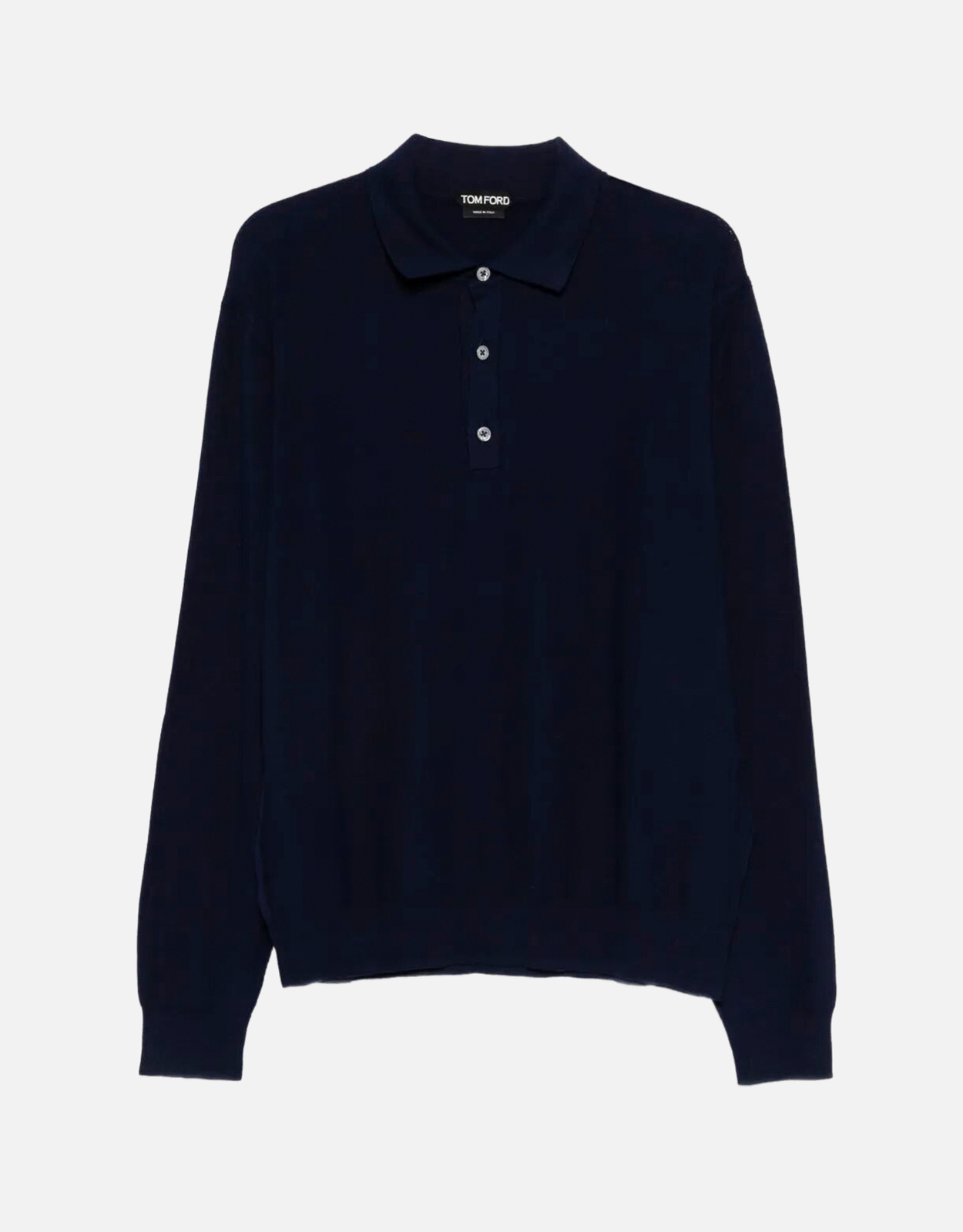 【美品】TOM FORD ネイビーグレー ポロシャツ トミー ヒルフィガー ゴルフ]メンズ ベーシックフラッグ ポロシャツ