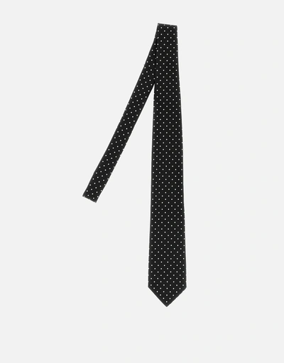 TOM FORD シルクネクタイ　幾何学模様 TOM FORD (トムフォード) シルク100％ 総柄 ネクタイ メンズ - 紳士服