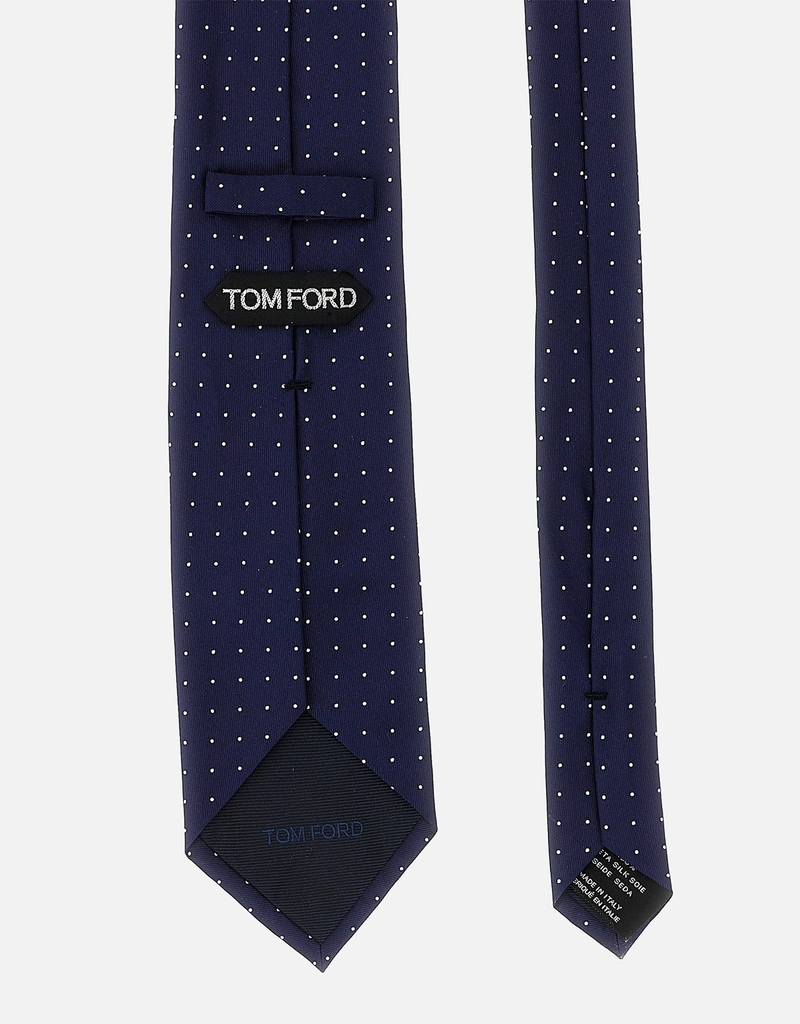 Tom Ford メンズ マイクロポルカドット シルクタイ () IFCHIC.COM