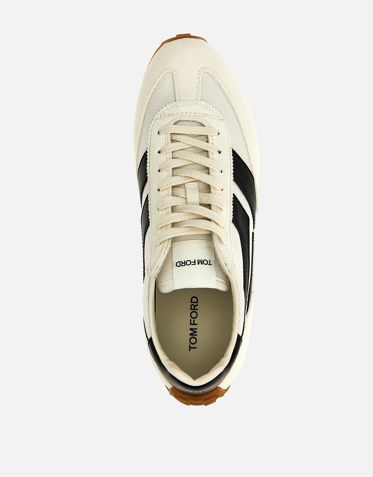 Tom Ford メンズ ミック スエードとメッシュ スニーカー () IFCHIC.COM