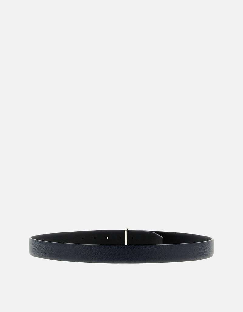 Tom Ford メンズグレインレザー ハンマードリバーシブルカーフレザー
