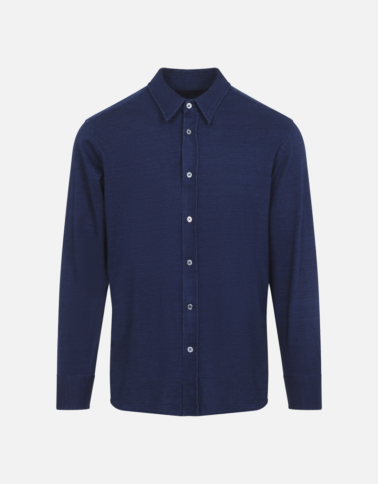 Tom Ford メンズ コットンインディゴ 長袖シャツ (すべての新品