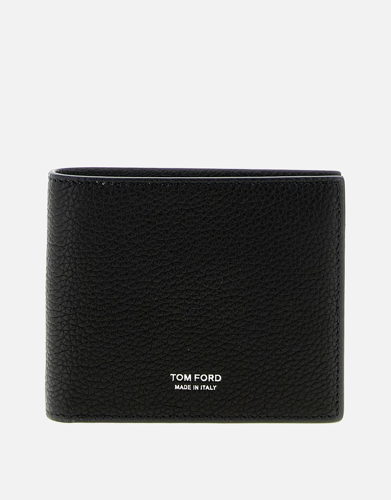 Tom Ford メンズ グレインレザー クラシック 二つ折り財布 () IFCHIC.COM