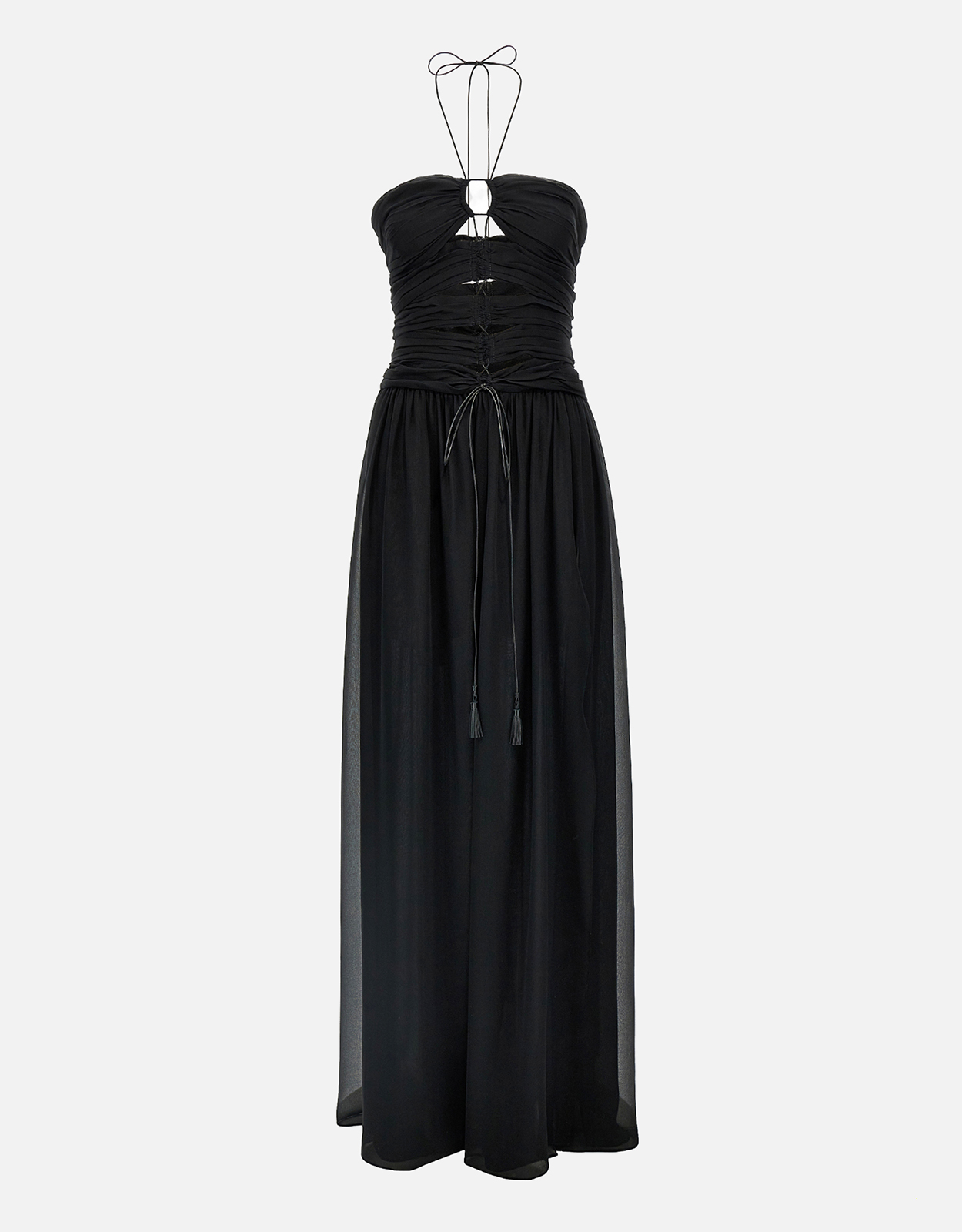 Tom Ford Silk Evening Dress With Drawstrings And Cut-Out Details (All New  In) IFCHIC.COM