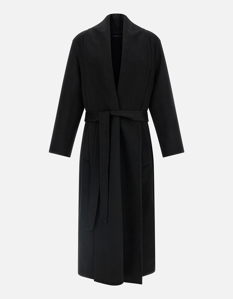 Tom Ford メンズ ダブルスリッタブル ウールカシミヤ ショールカラー