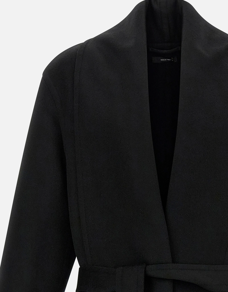 Tom Ford メンズ ダブルスリッタブル ウールカシミヤ ショールカラー