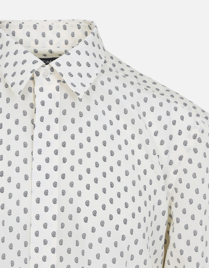 Tom Ford Men's Crepe De Chine Silk Paisley Print Fluid Fit Shirt (All New In) IFCHIC.COM Tom Ford Men's Crepe De Chine Silk Paisley Print Fluid Fit Shirt (All New In) IFCHIC.COM