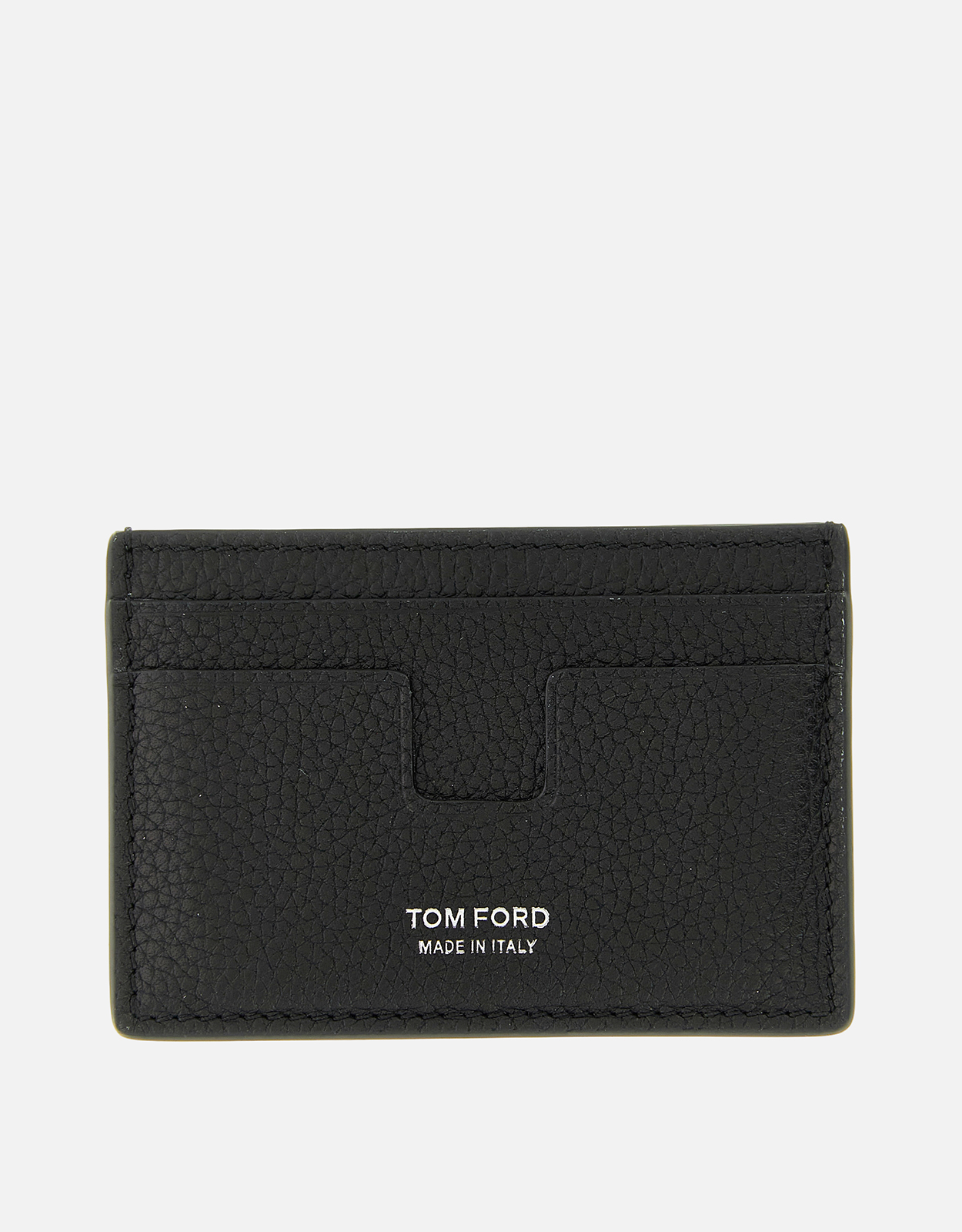 TOM FORD Tom Ford Men's Classic Grain Leather Card Holder　Tom Ford メンズ クラシック グレイン レザー カード ホルダー