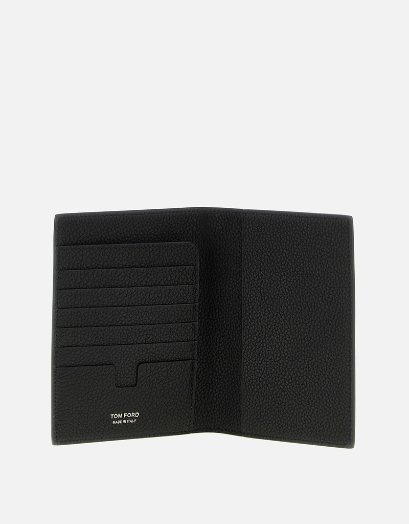 Tom Ford Men's Grain Leather Passport Holder () IFCHIC.COM