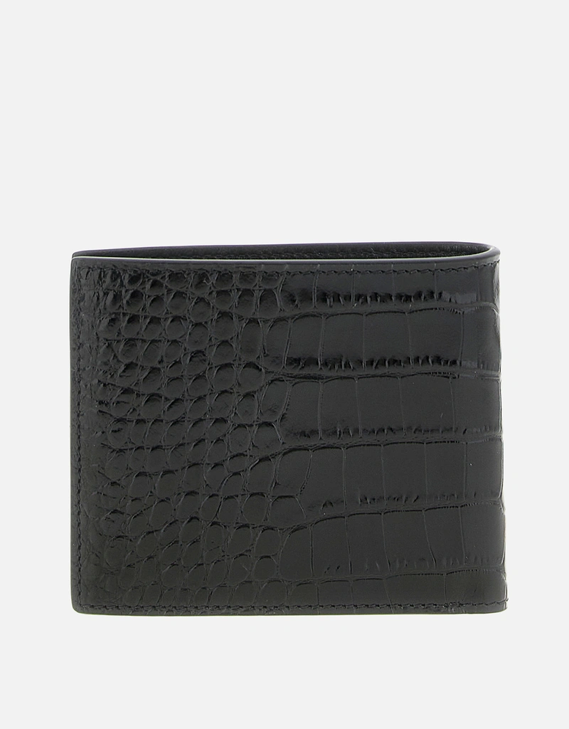 Tom Ford メンズクロコダイルカーフスキン二つ折り財布 () IFCHIC.COM