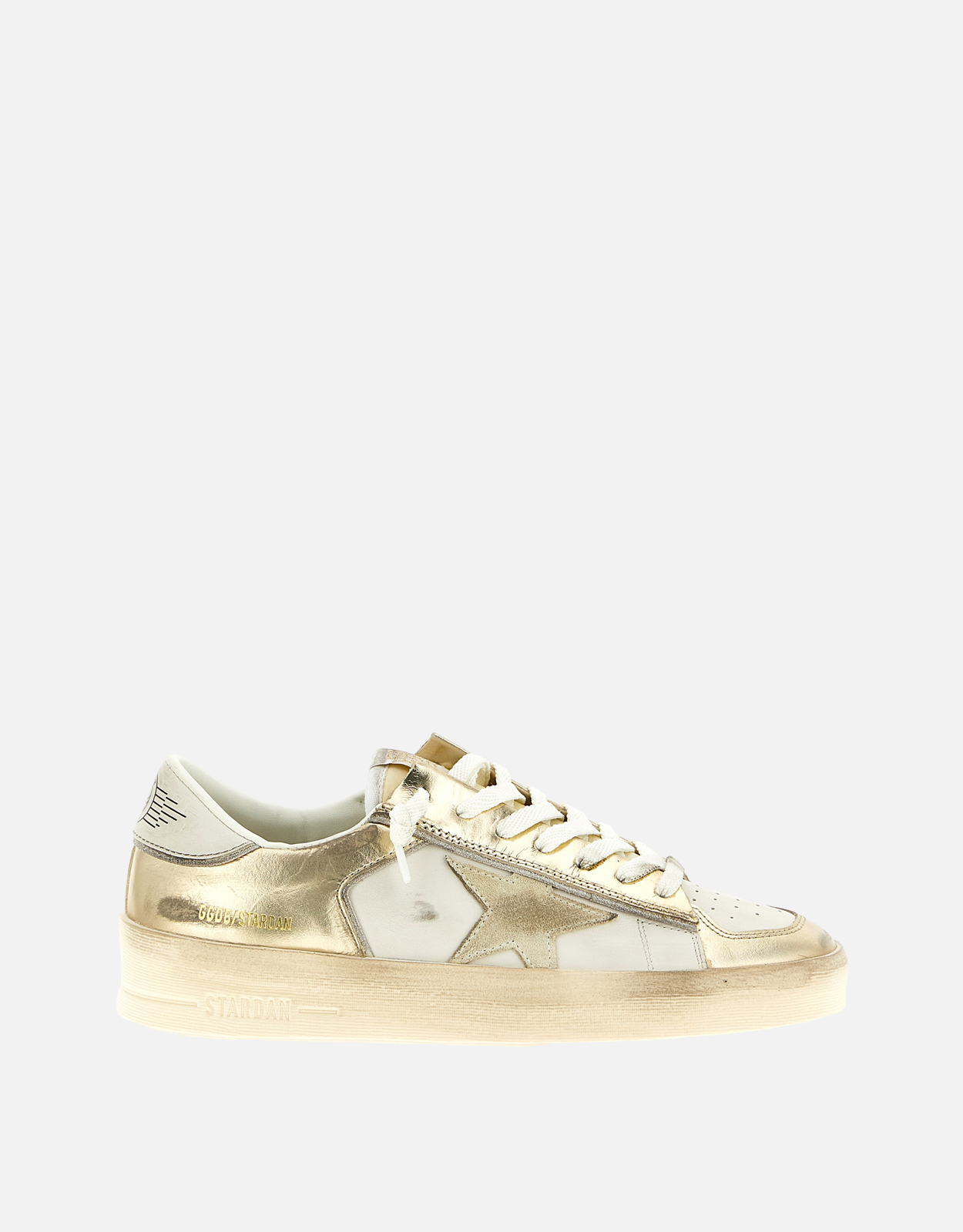 Golden Goose スムースレザーラミネートレザー スターダンスニーカー