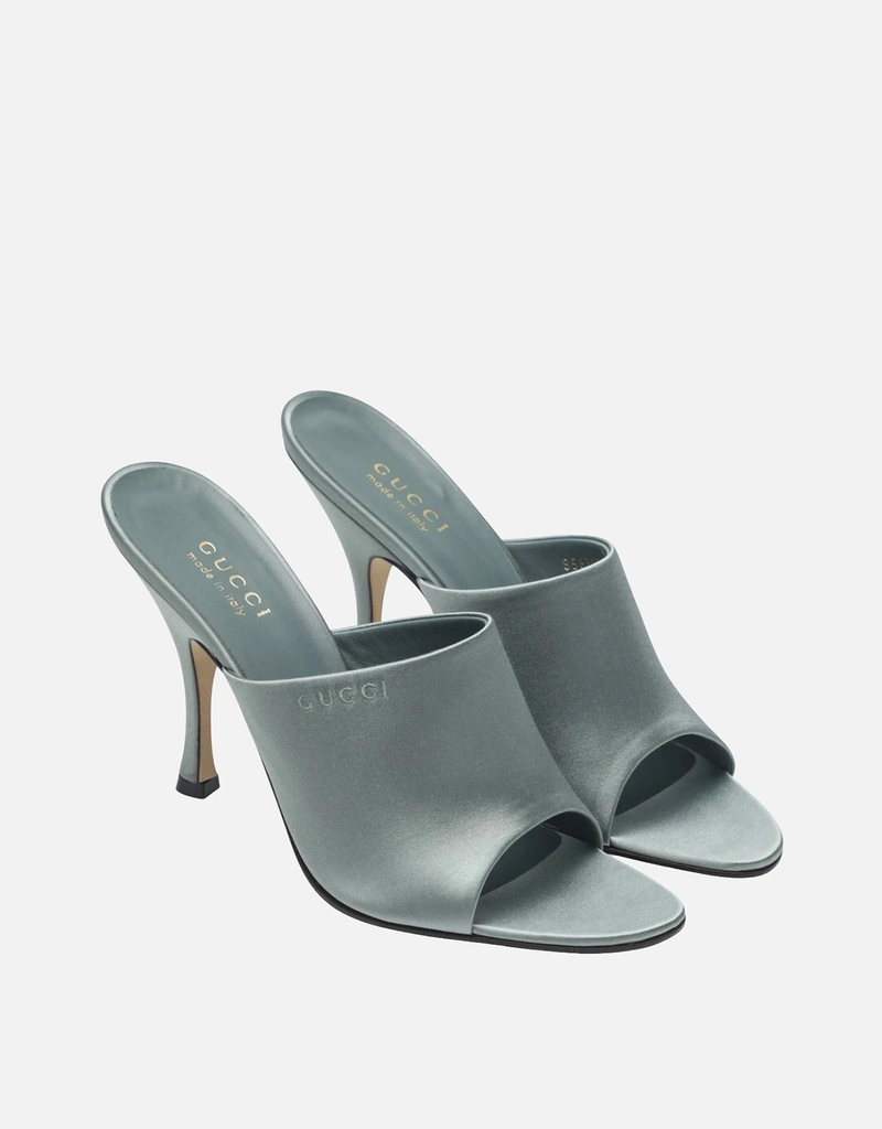 Gucci シルクスライダーサンダル (すべての新品) IFCHIC.COM