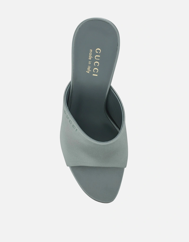 Gucci シルクスライダーサンダル (すべての新品) IFCHIC.COM