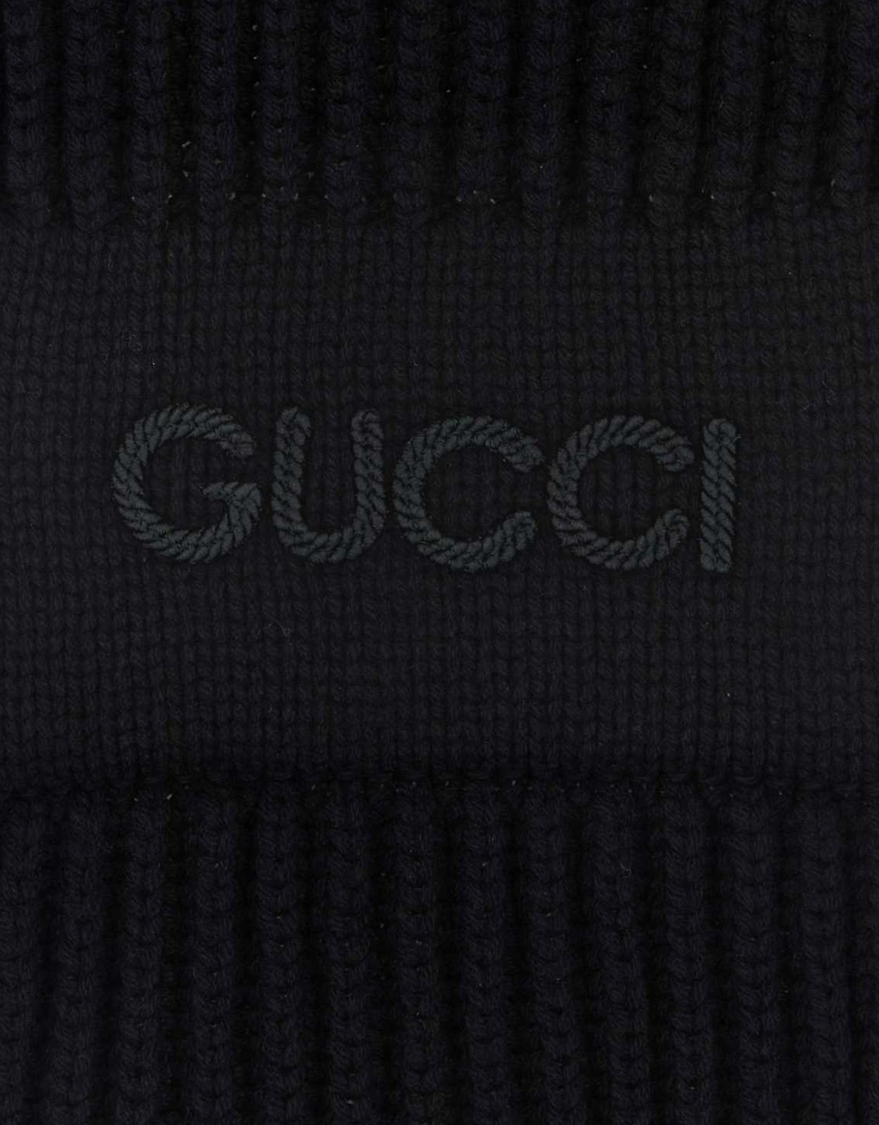 Gucci ウールカシミヤ刺繍ロゴスカーフ () IFCHIC.COM Gucci ウールカシミヤ刺繍ロゴスカーフ () IFCHIC.COM