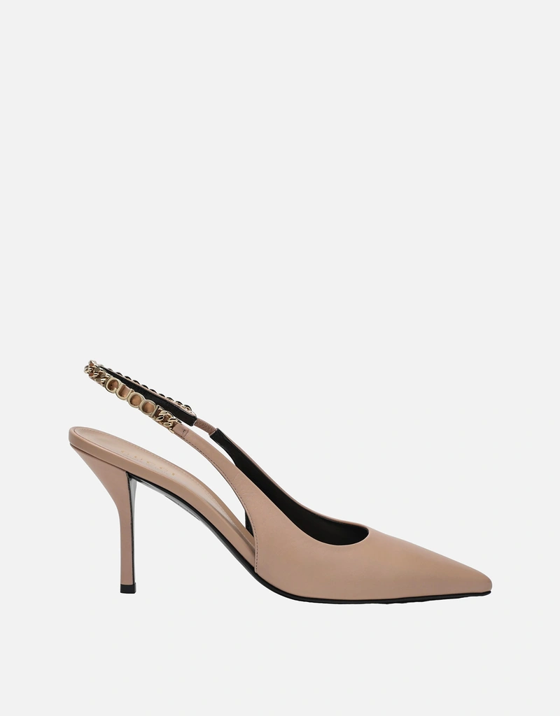 Gucci レザー Slingback パンプス (すべての新品) IFCHIC.COM